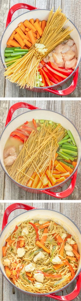 One Pot Wonder Chicken Lo Mein