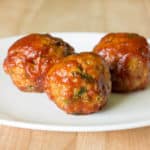 Honey BBQ Chicken Meatballs