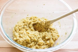 bowl of cooked quinoa with spices
