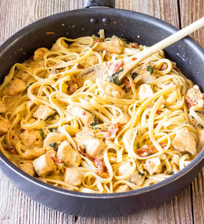 creamy chicken pasta sauce