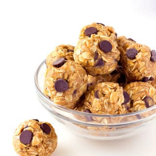 No Bake 4 Ingredient Energy Bites