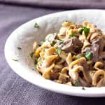 Crock Pot Beef Stroganoff
