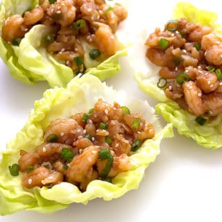 Hoisin Shrimp Lettuce Wraps