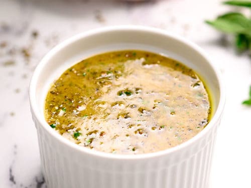 Garlic & Herb Vinaigrette Dressing Recipe