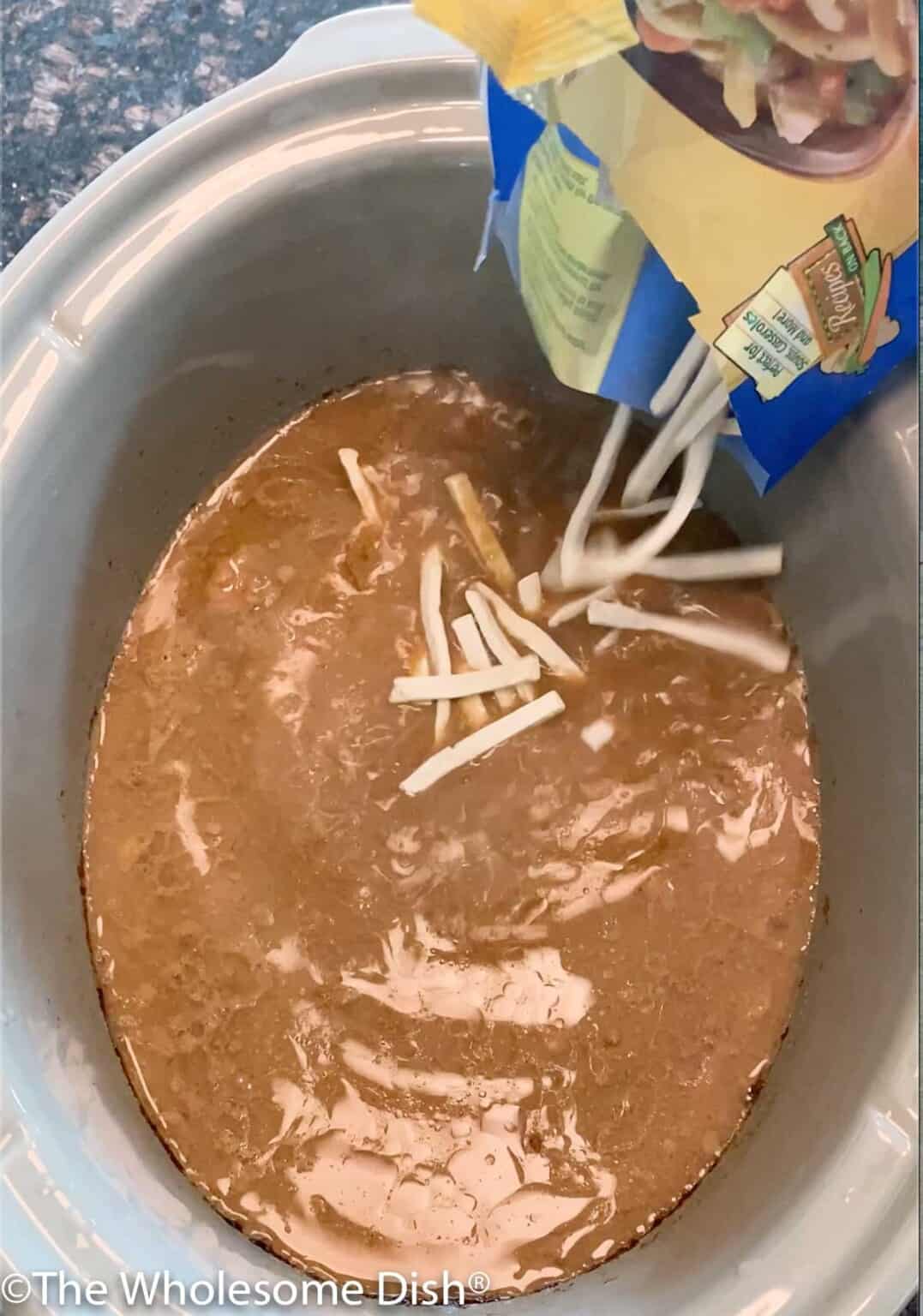 Crock Pot Beef and Noodles The Wholesome Dish